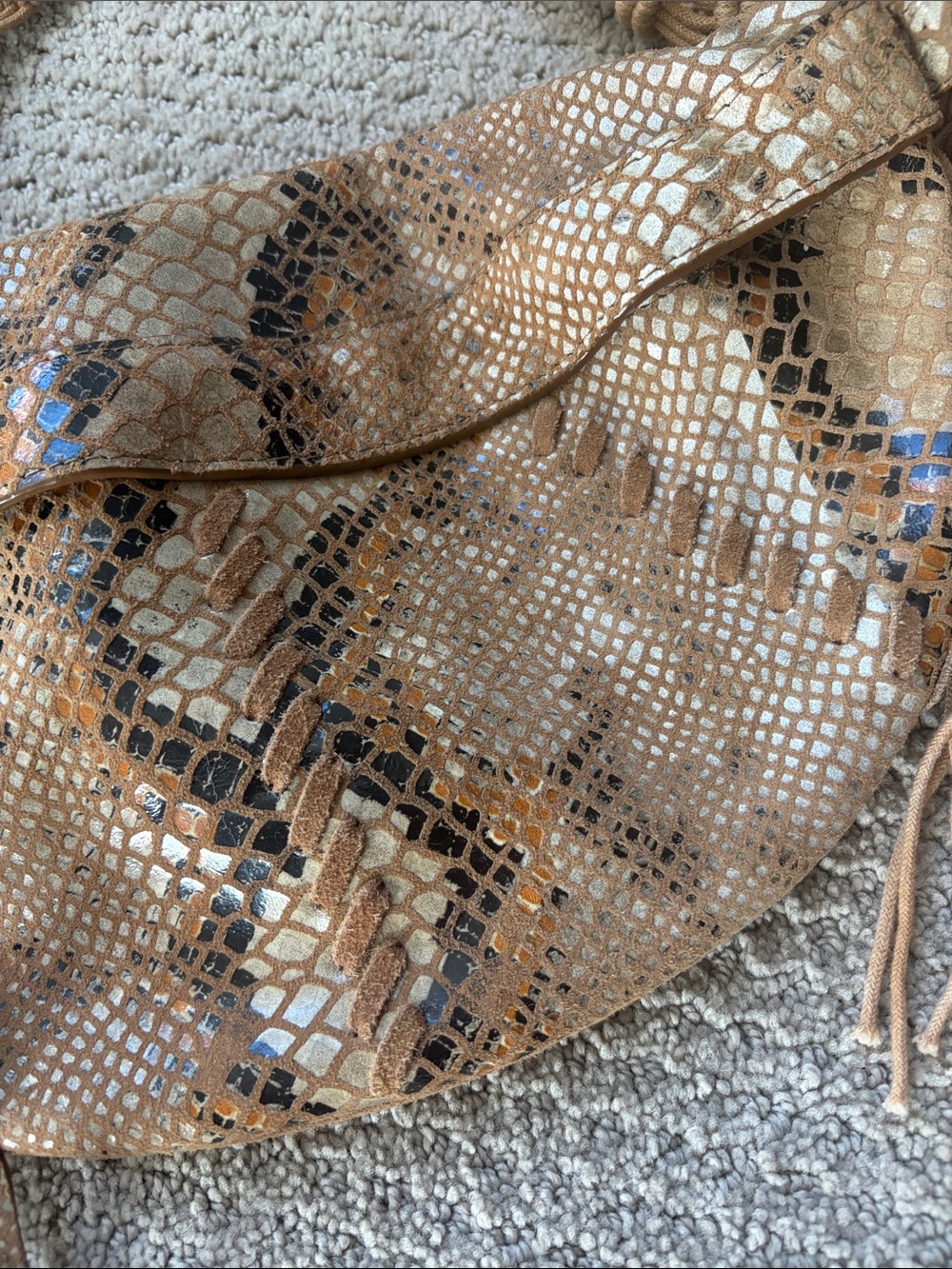 Free People Farrah Macrame Sling Bag - Picture 7 of 10